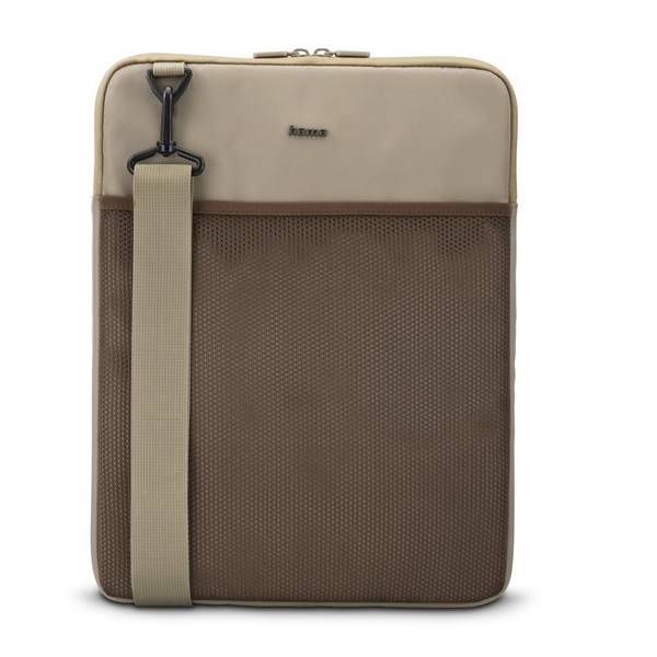hama 00222071 Laptop-Sleeve "To Go" zum Umhängen, von 34 bis 36 cm (13,3" - 14,1"), Bg-Br