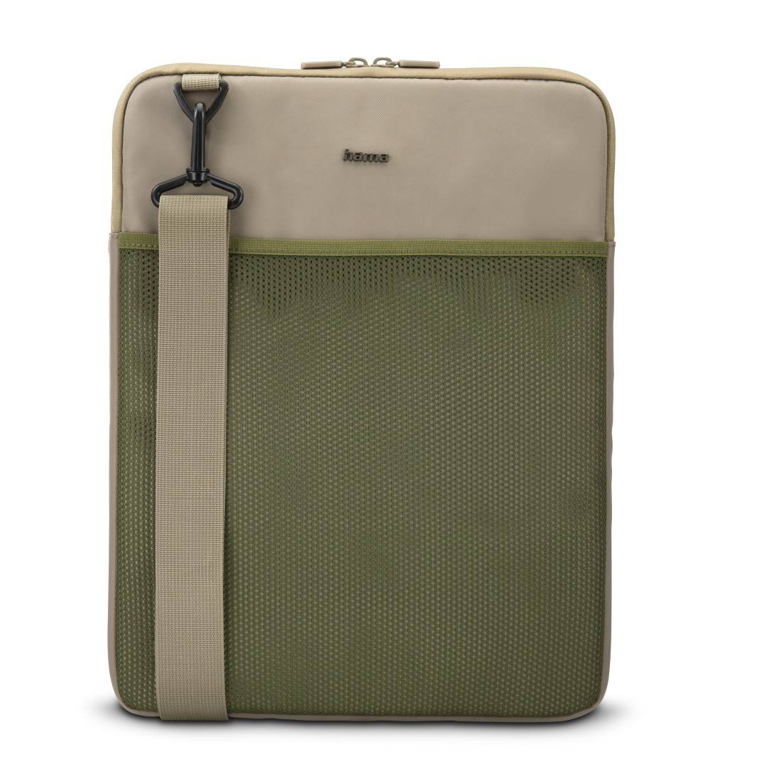 hama 00222072 Laptop-Sleeve "To Go" zum Umhängen, von 34 bis 36 cm (13,3" - 14,1"), Bg-Gr-0