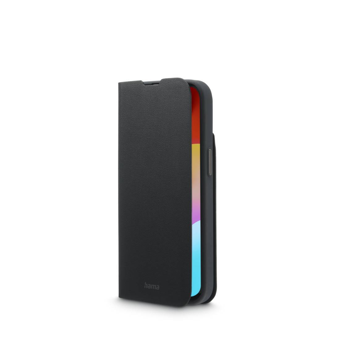 hama 00136005 Handytasche "Eco Premium" für Apple iPhone 15, Schwarz-3