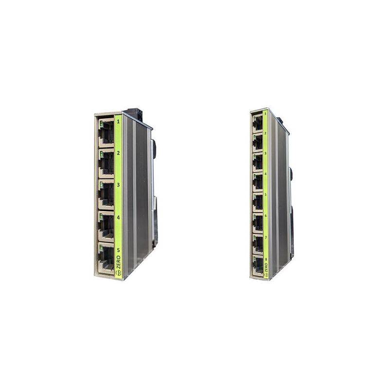 TERZ Unmanaged Industrial Ethernet Switch ZERO-RS, 8 Port-0