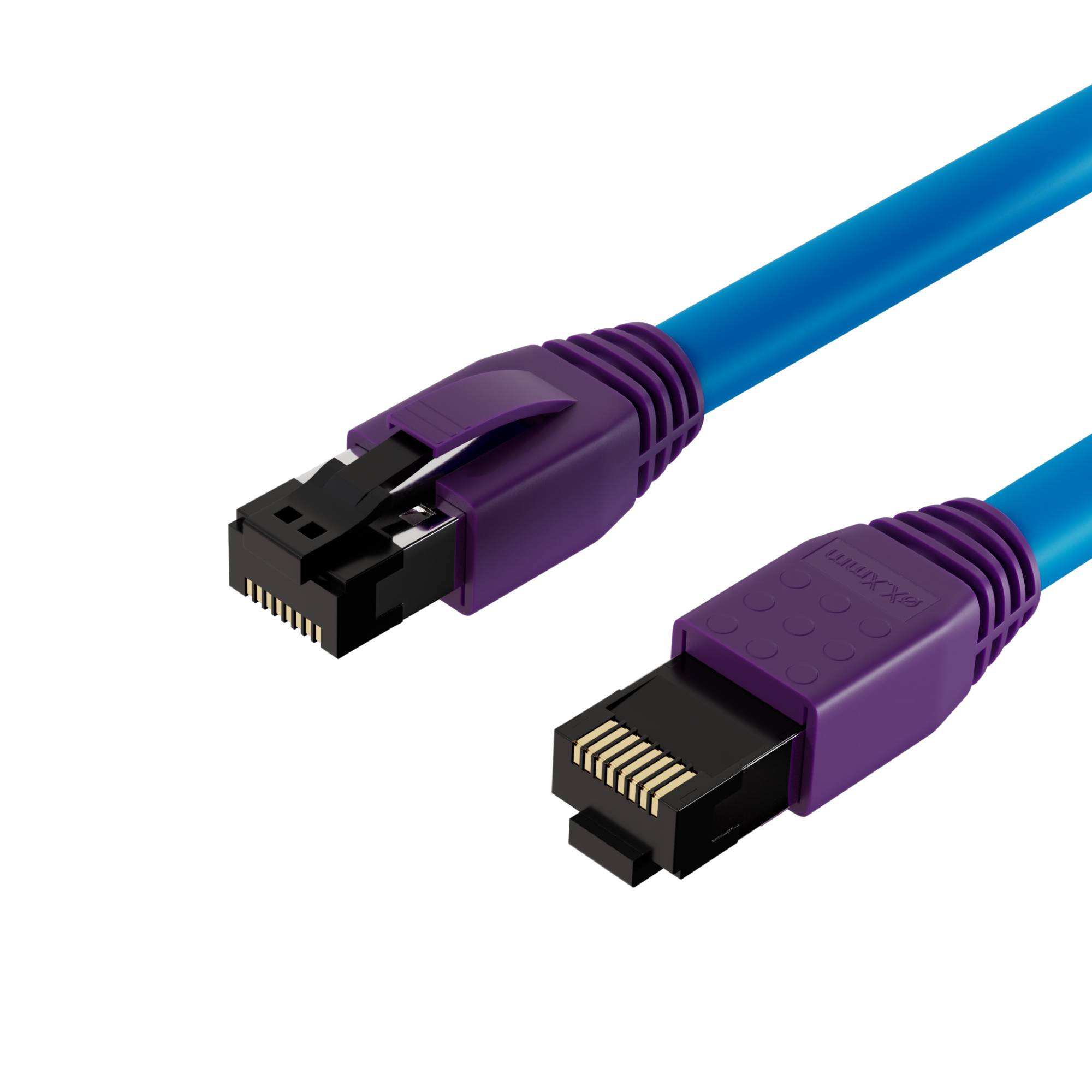Patchkabel cat. 8.1-Rohkabel S/FTP PIMF Halogenfrei blau 20,0m-0