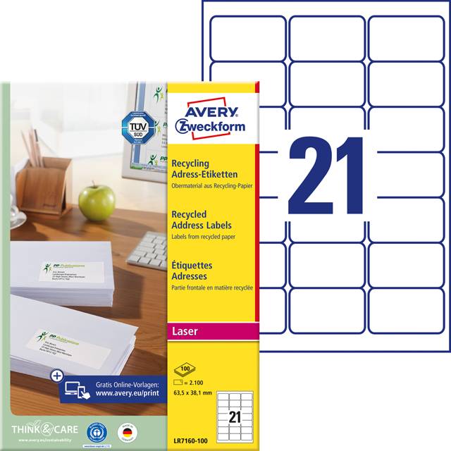 Recycling Adress-Etiketten-0