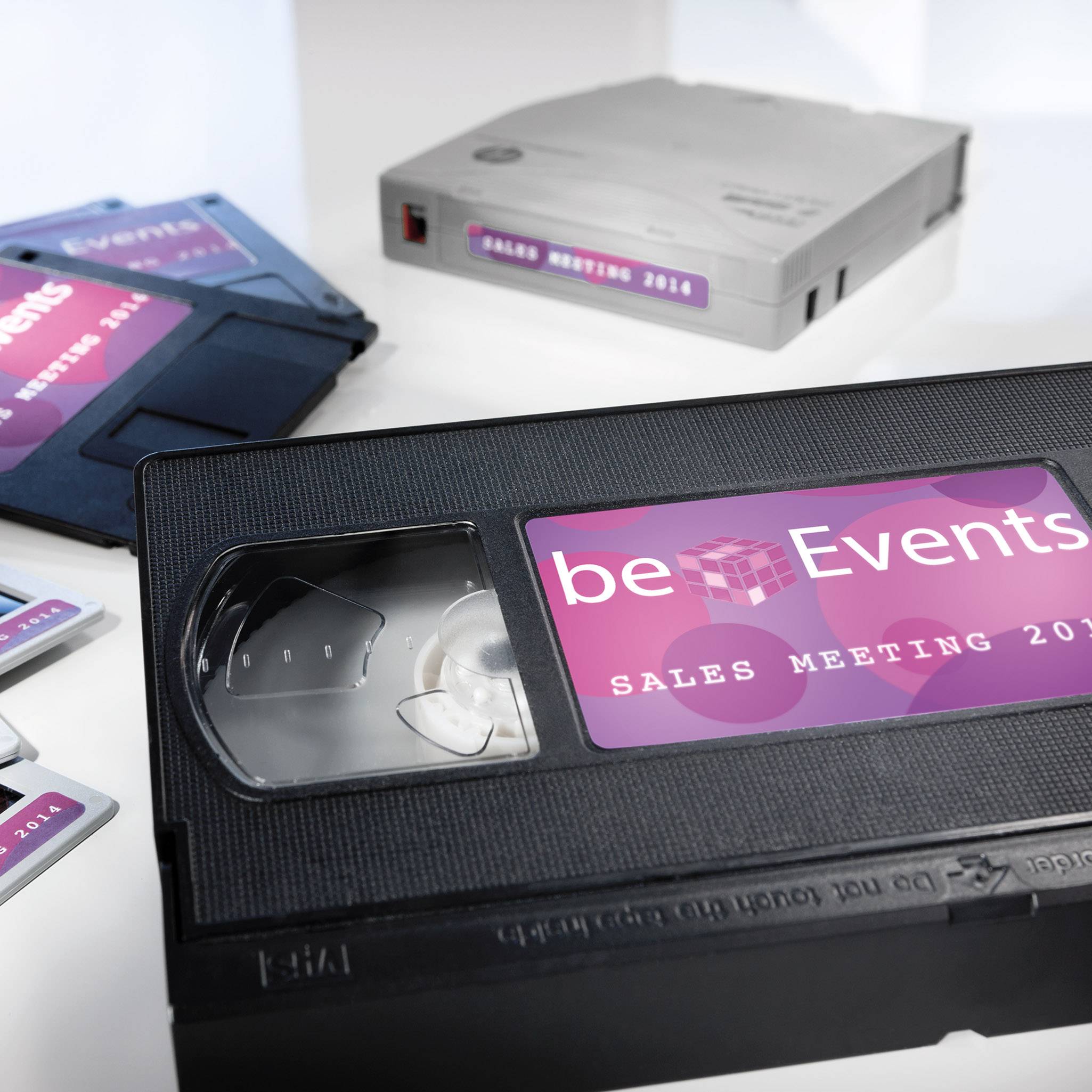 Etiketten für Data Cartridge-1