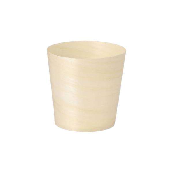 50 Fingerfood - Schalen, Holz "pure" rund Ø 6 cm · 6 cm