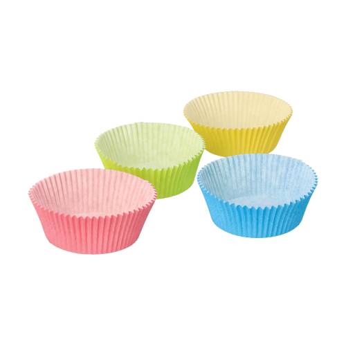 60 Backförmchen Ø 5 cm · 2,5 cm farbig sortiert-0