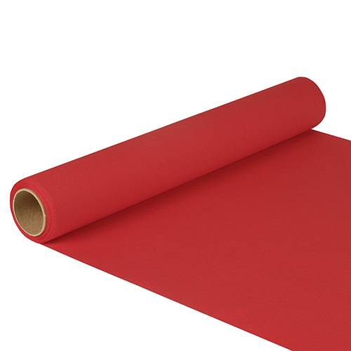 Tischläufer, Tissue "ROYAL Collection" 5 m x 40 cm rot-0