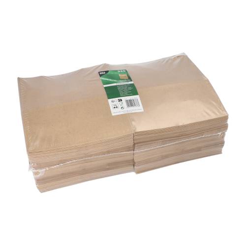 250 Blockbodenbeutel, Kraftpapier 22 cm x 18,5 cm x 9,7 cm braun-2