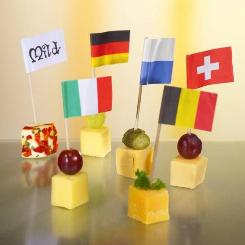 100 Deko-Picker 8 cm "Schweiz"-2