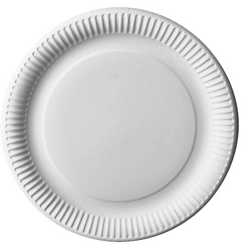 12 Teller, Pappe "pure" rund Ø 29 cm weiss-0