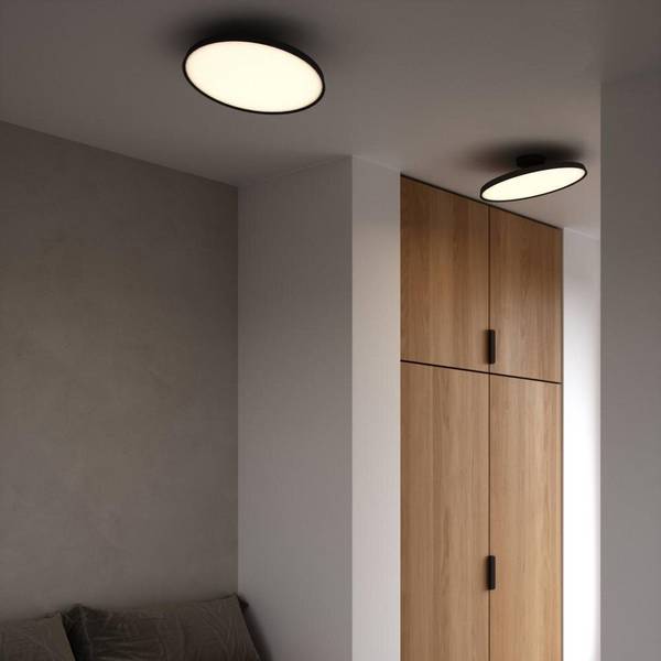 LED Deckenleuchte Kaito 2 Pro 40 in Schwarz 24W 2900lm