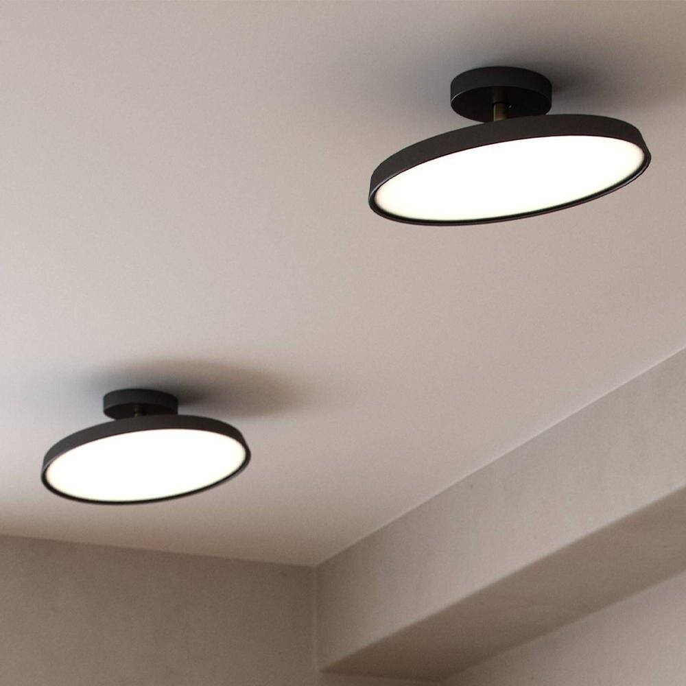 LED Deckenleuchte Kaito 2 Pro 30 in Schwarz 15W 1500lm-0