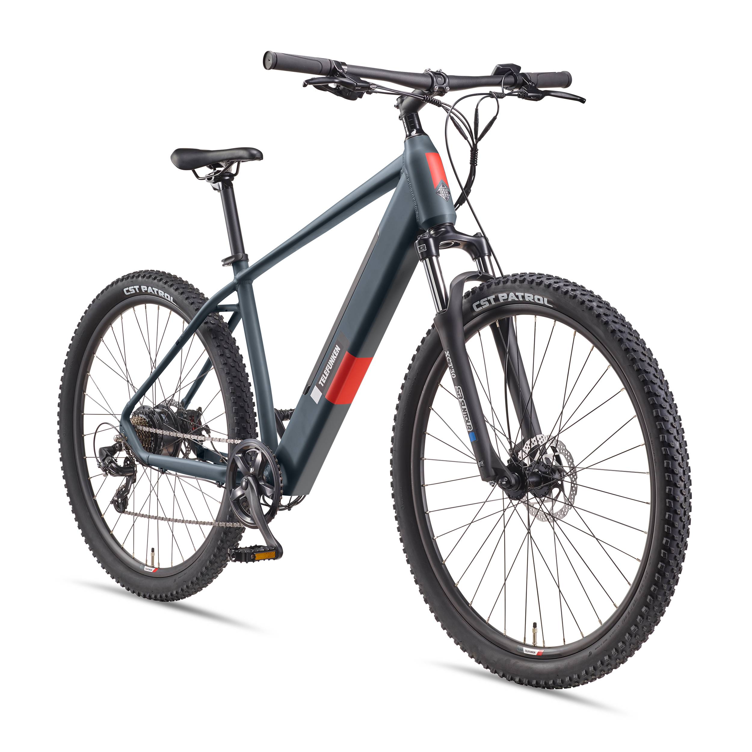 Telefunken MTB E-Bike Mountainbike | Elektrofahrrad 29 Zoll | Kettenschaltung | Heckmotor | 468 Wh Akku | EBike Pedelec-0