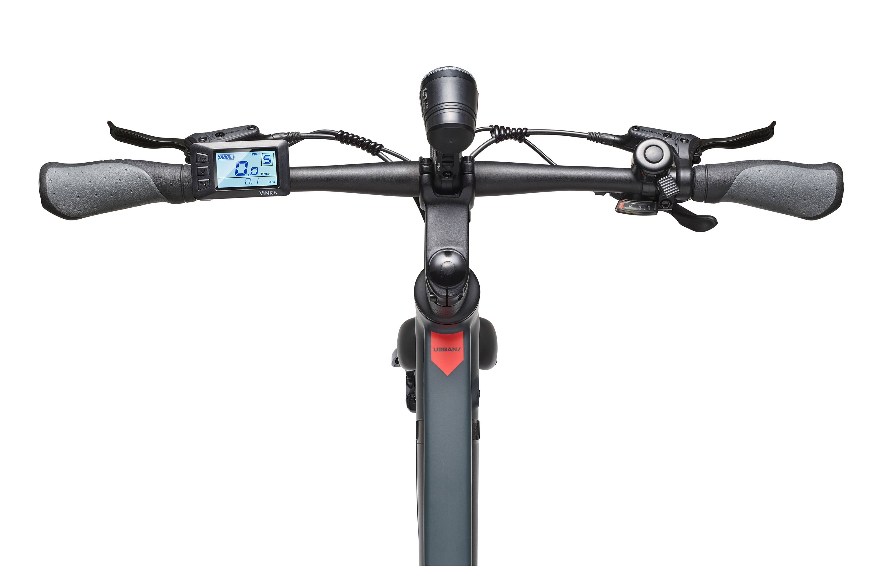 Telefunken Urban E-Bike Herren UH210 28 Zoll Hinterradmotor 7-Gang Kettenschaltung-3