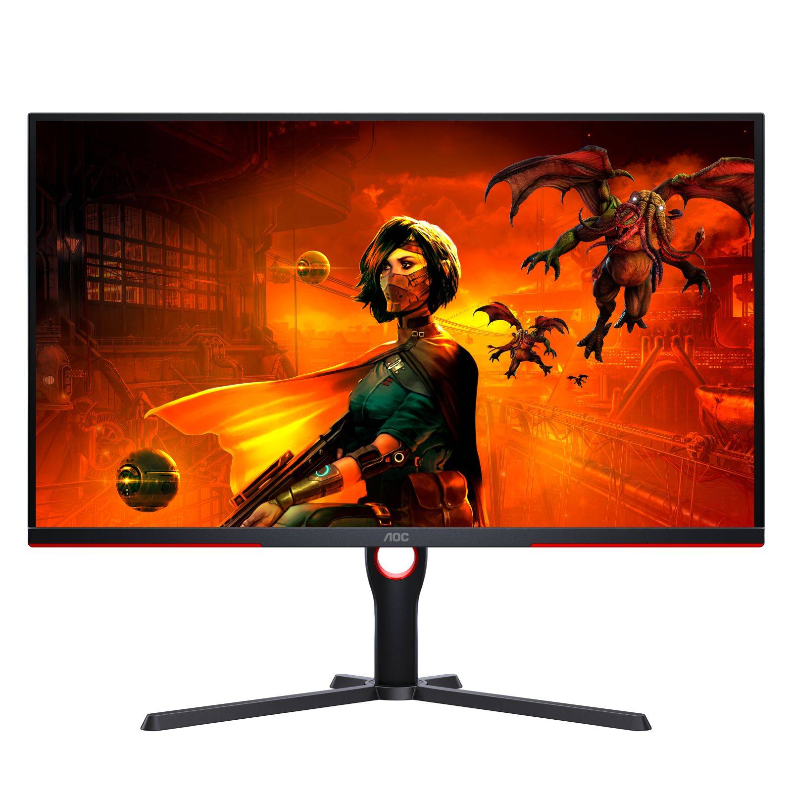 AOC U32G3X/BK 80,01cm 31,5Zoll IPS 4K UHD 160Hz 1ms 2xHDMI 2xDP-1
