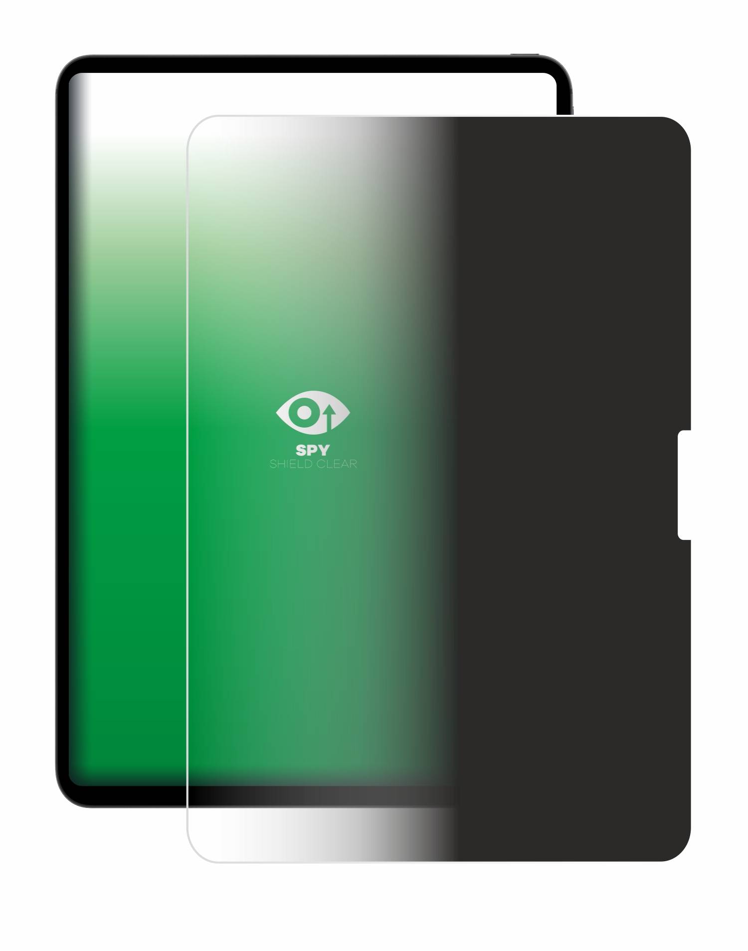 upscreen Blickschutzfolie für Apple iPad Pro 13" 2024 / 2025 Anti-Spy Privacy Blaulichtschutz Sichtschutzfolie-1