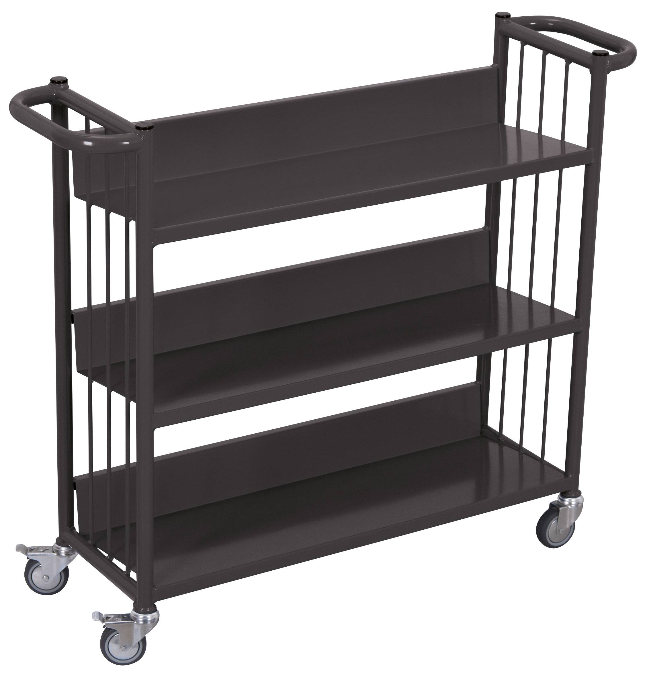 Cordes Büchertransportwagen, RAL 7016 sw-300.000/AG-0