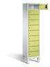 C+P Schließfachschrank Evolo, H1850xB420xT500mm, 7035/0024-1