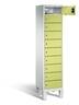C+P Schließfachschrank Evolo, H1850xB420xT500mm, 7035/0024-2
