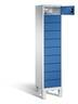C+P Schließfachschrank Evolo, H1850xB420xT500mm, 7035/5010-2