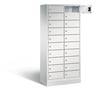 C+P Schließfachschrank Evolo, H1800xB810xT500mm, 7035/7035-1