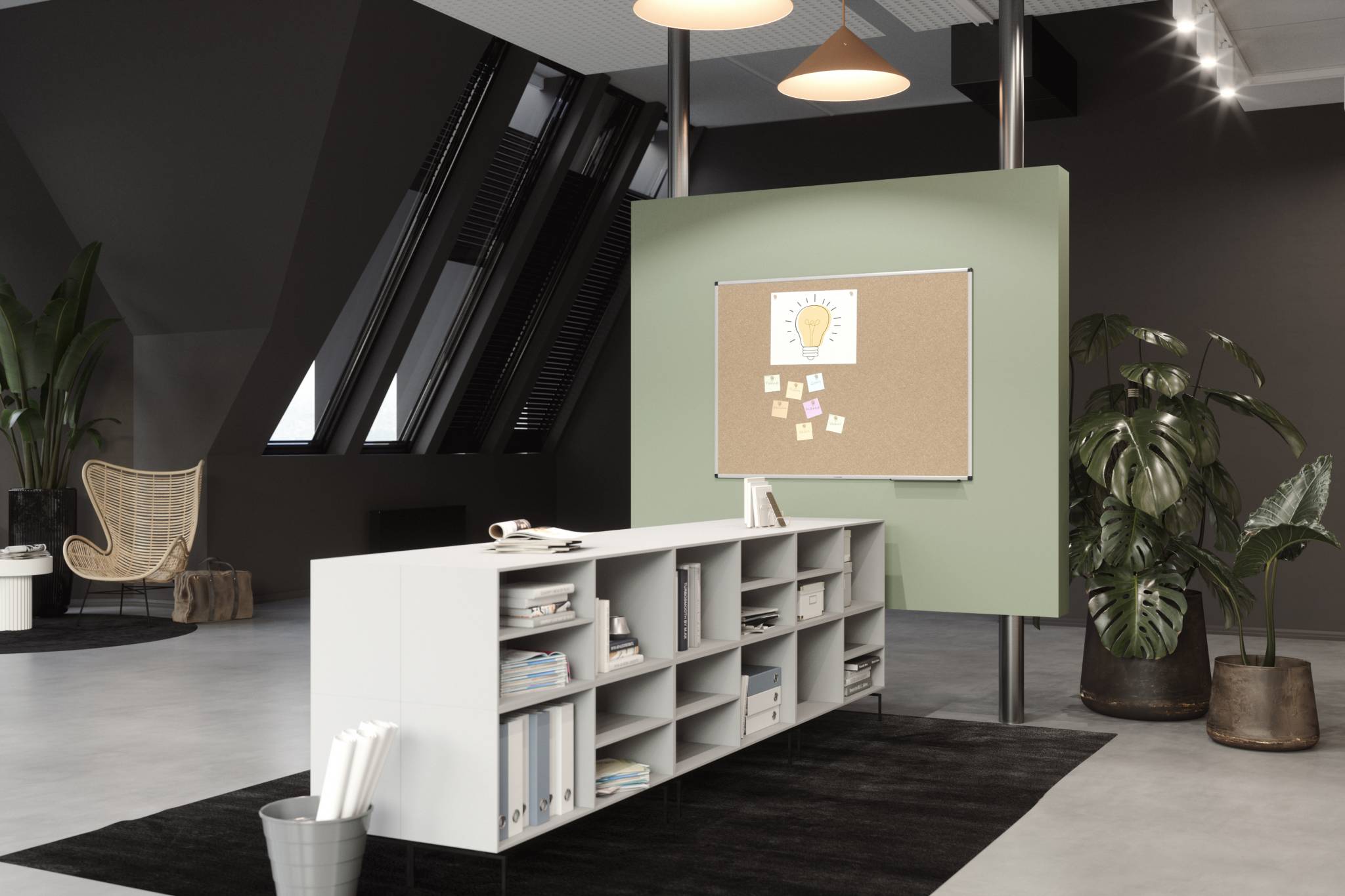Legamaster UNITE Korktafel 90x120cm-2