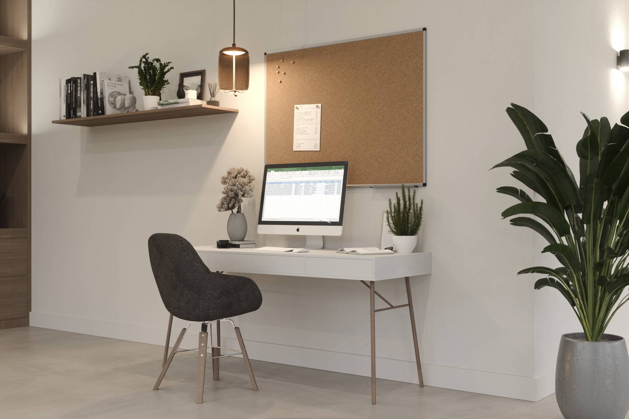 Legamaster UNITE Korktafel 90x120cm-3