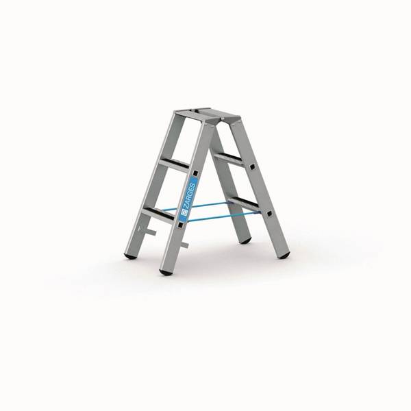 Stufen-Stehleiter R13step B 2x3 Stufen L.0,88m Arbeits-H.2,3m G.5,8kg Zarges