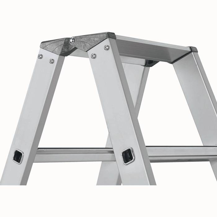 Stufen-Stehleiter R13step B 2x14 Stufen L.3,95m Arbeits-H.5,2m G.22,6kg Zarges-2