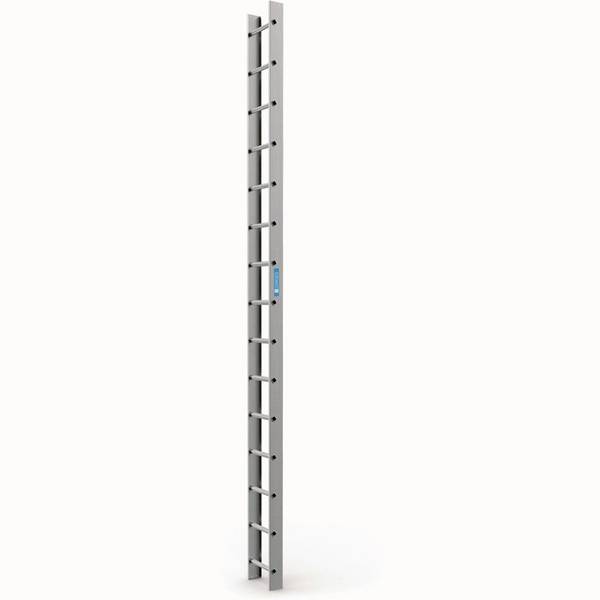 Dachleiter 15Sprossen L.4,2m B.340mm G.6,8kg Alu.natur Holm-H.110mm Zarges