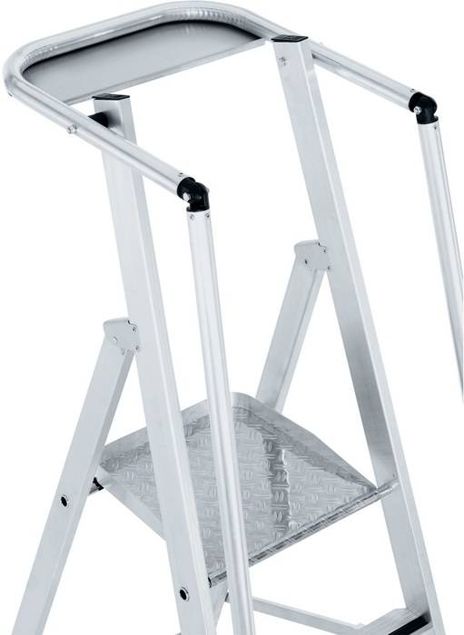 Stufenleiter ZAP Safemaster S 4Stufen L.1,96m Arbeits-H.3,06m G.13kg Zarges-3