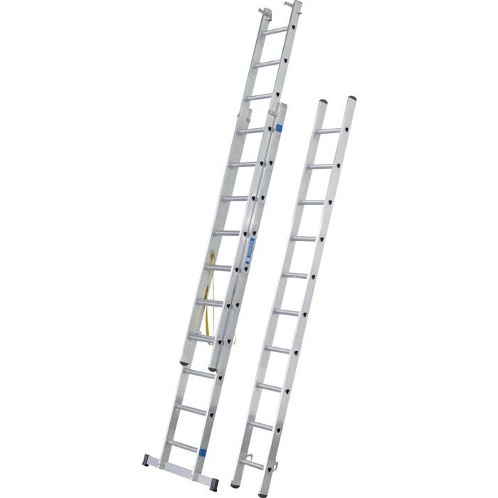 Mehrzweckleiter Skymaster DX 3x7 Sprossen L.2,14-4,4m Arbeits-H.5,2m Zarges-1