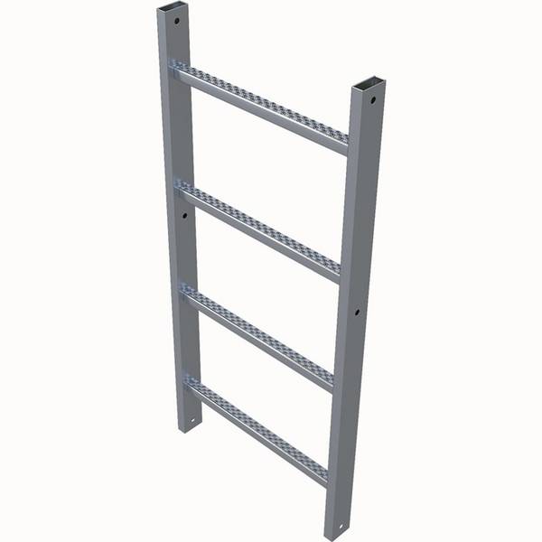 Leiterteil 4Sprossen L.1,12m G.6,7kg Stahl verz. Zarges