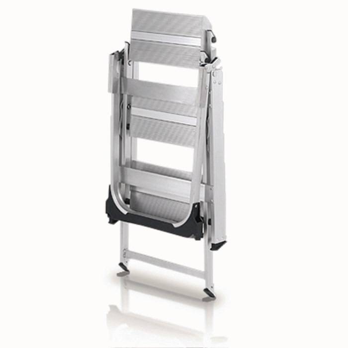 Sicherheitstreppe Plazastep P 5Stufen Arbeits-H.3,1m G.13kg Holm-H.68mm Zarges-2