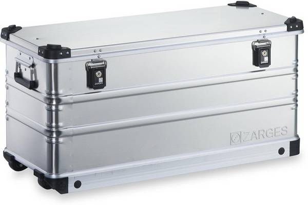 Zarges Kiste K 424 XC, Lagerbox, Alu Kiste - 120 Liter - 960 x 400 x 455 mm - Aluminiumkiste