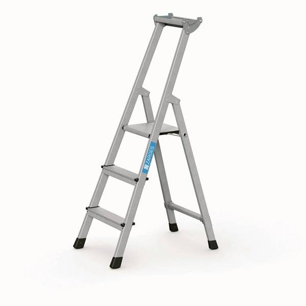Stufen-Stehleiter XLstep S 3Stufen L.1,41m Arbeits-H.2,75m G.6kg Zarges