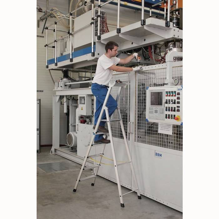 Stufen-Stehleiter XLstep S 3Stufen L.1,41m Arbeits-H.2,75m G.6kg Zarges-3