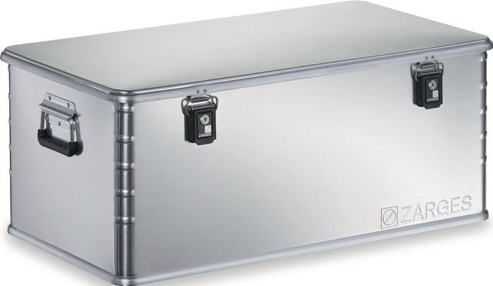 Zarges Box, Lagerbox, Alu Kiste - Aluminium - 135 l - Höhe 370 mm - Breite 900 mm - Tiefe 500 mm - Transportkiste-0
