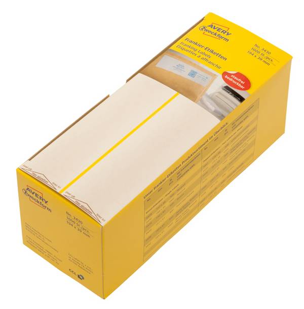 Frankier-Etiketten, Avery 3430