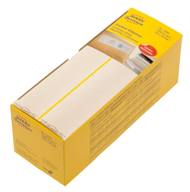 Frankier-Etiketten, Avery 3430-0