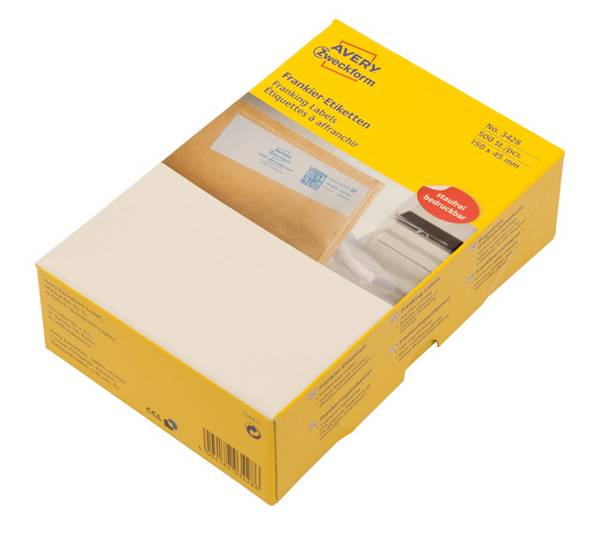 Frankier-Etiketten, Avery 3428