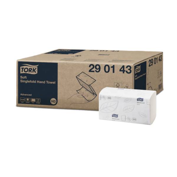 Handtücher Advanced H3 V-Falz 2-lagig weiß VE=15x250 Stück