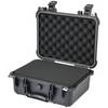 HMF ODK100 Outdoor-Fotokoffer, Transportkoffer mit Rasterschaumstoff, 34 x 29,5 x 15,5 cm