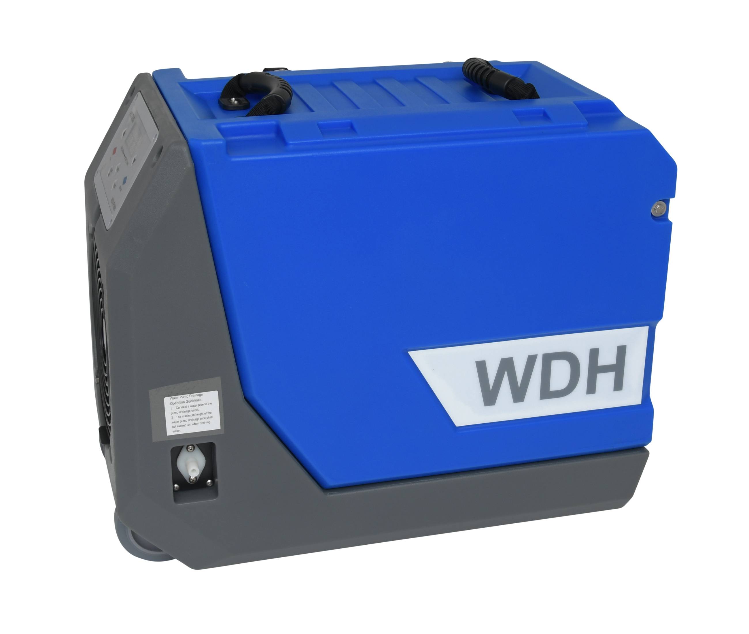 WDH Bautrockner WDH-R180B - für 140m² - 70 Liter/Tag - mit integrierter Pumpe-3
