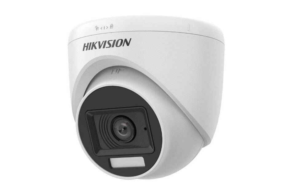 Hikvision DS-2CE76D0T-LPFS(2.8mm)(O-STD) HD Fix Dome, Tag/Nacht, 2,8mm, 5MP, Infrarot-0