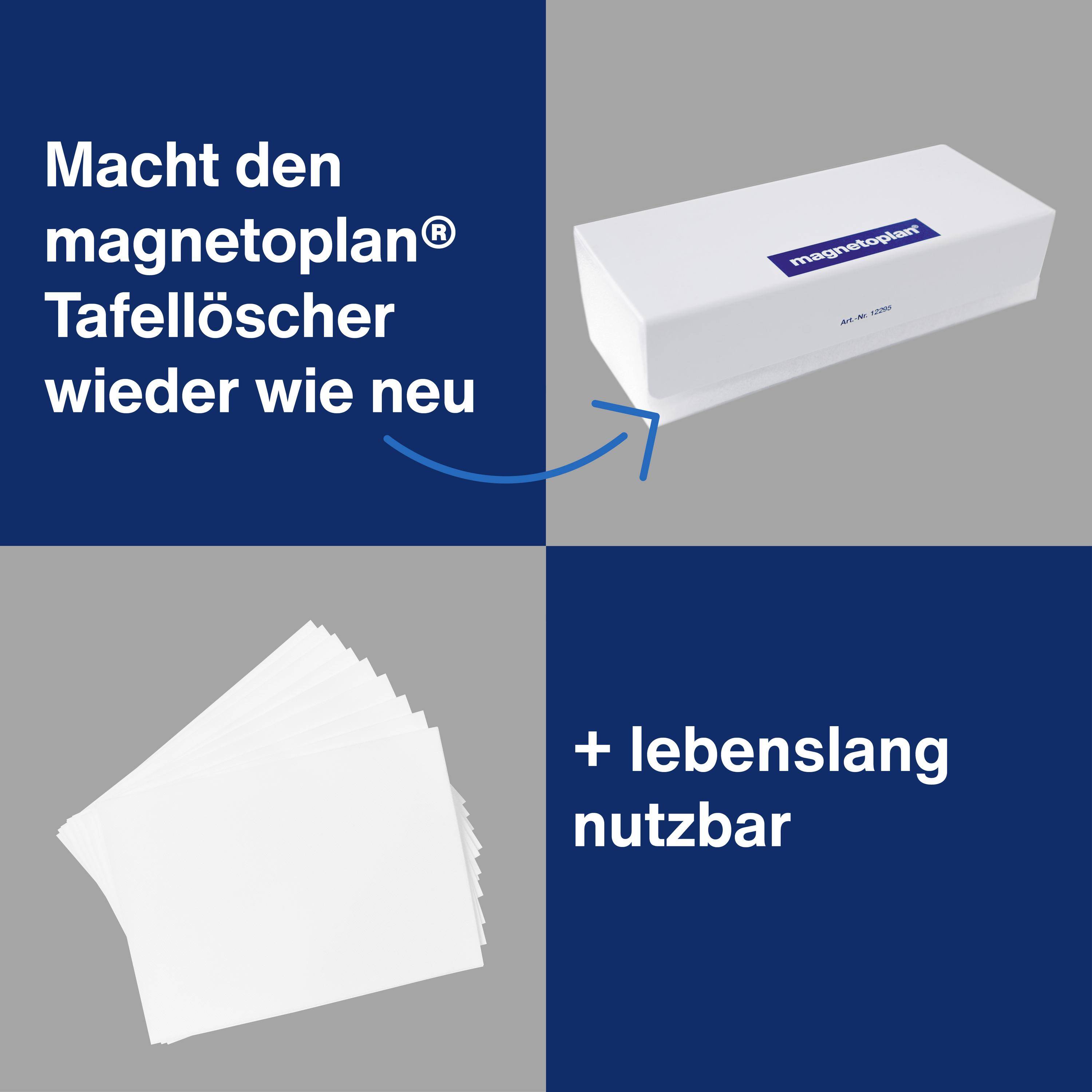 magnetoplan Löschpapier für Tafellöscher, magnetisch-1