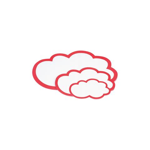 magnetoplan Moderationskarte 111152003 Wolke 420x250mm 20St.-0