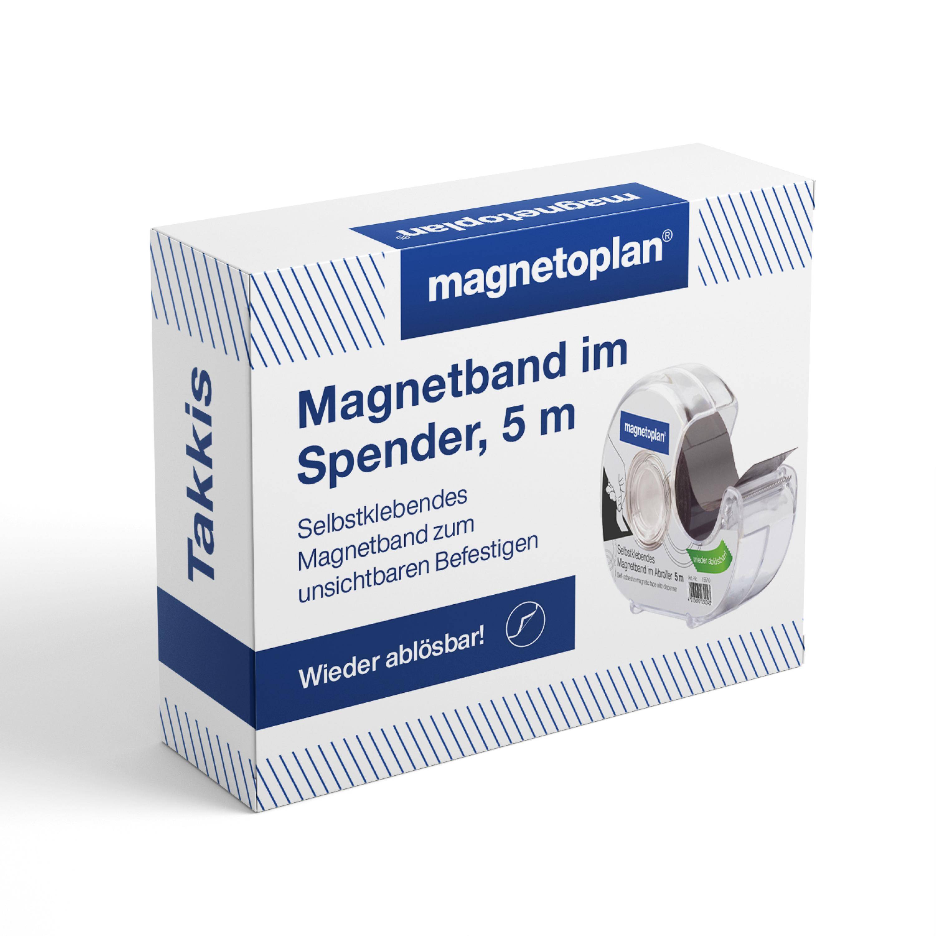 Magnetoplan Magnetband im Spender selbstklebend-0