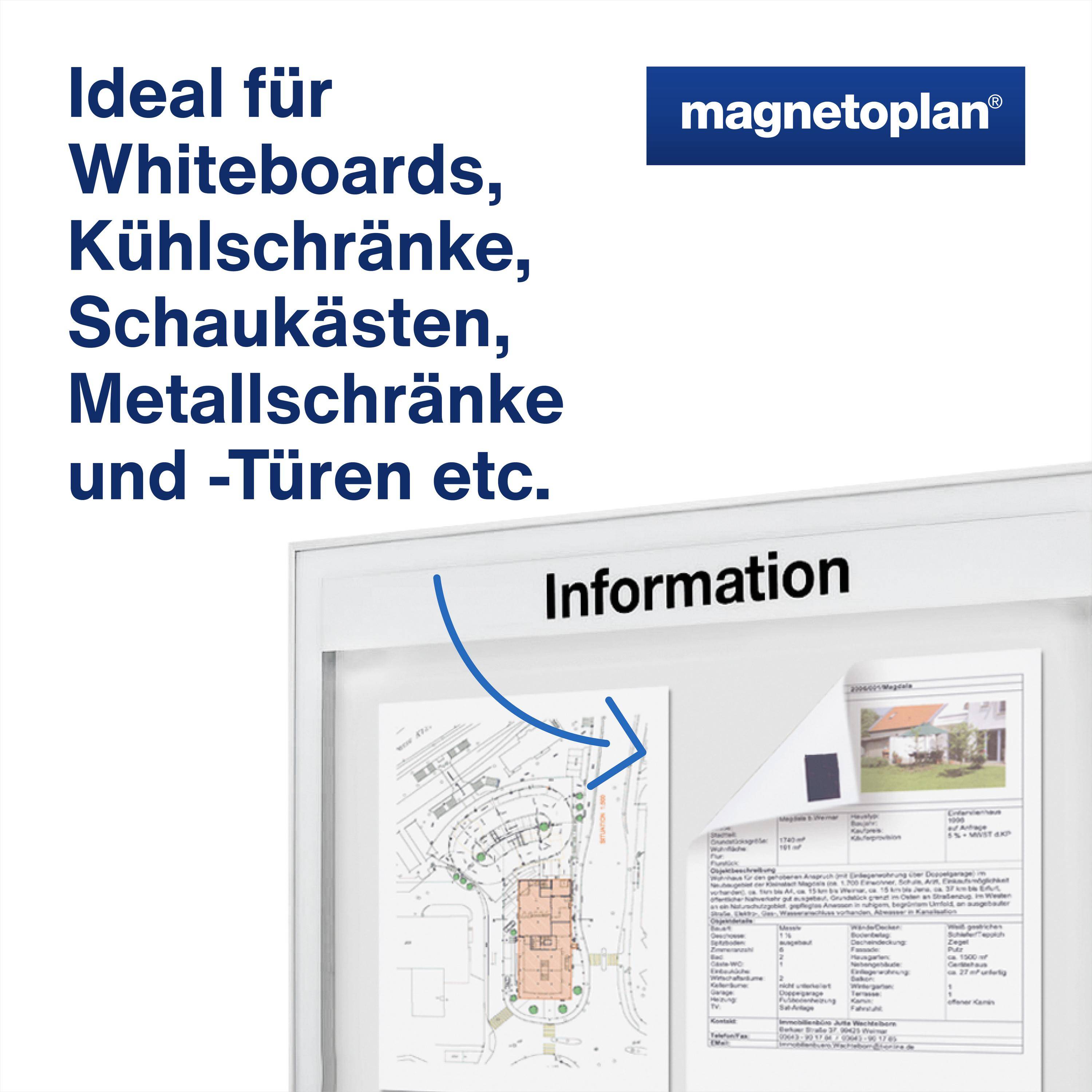 Magnetoplan Magnetband im Spender selbstklebend-2