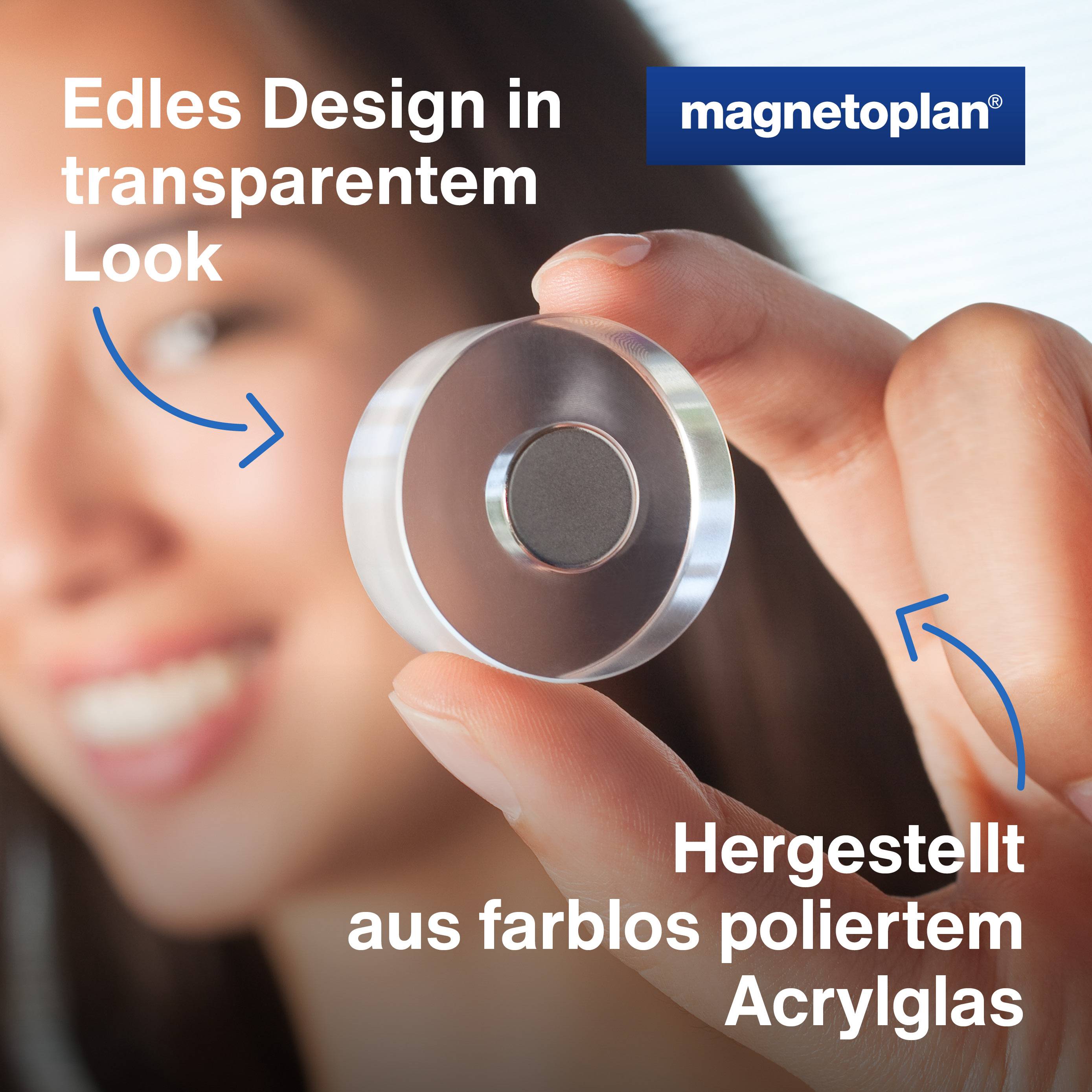 Design Magnete Acryl 30mm 4St-2