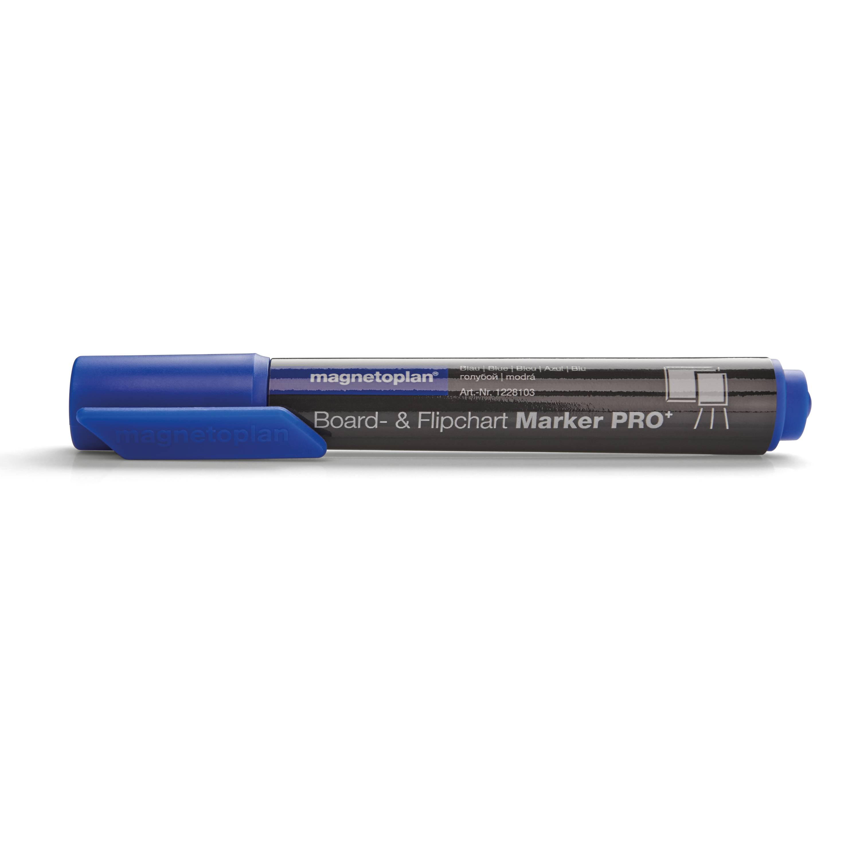 Kombimarker magnetoplan blau 4St-2
